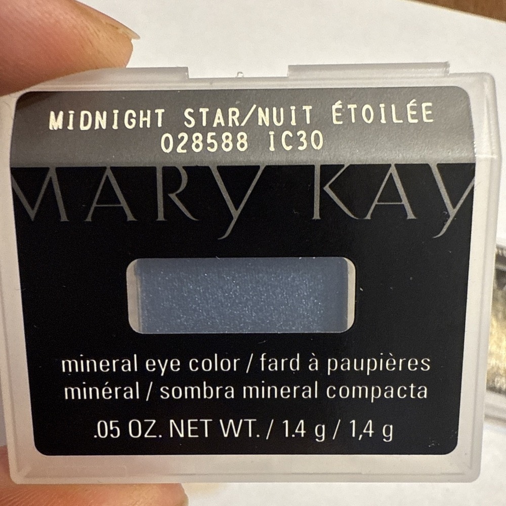 Lot of 2 Mary Kay Mineral Eye Color Midnight Star 028588 NEW Discontinued - Picture 2 of 4
